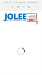 Mobile Screenshot of jolee-electronics.com